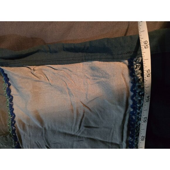 Vintage Handmade Patchwork Throw Blanket Reading Blanket Grannycore - Picture 10 of 12